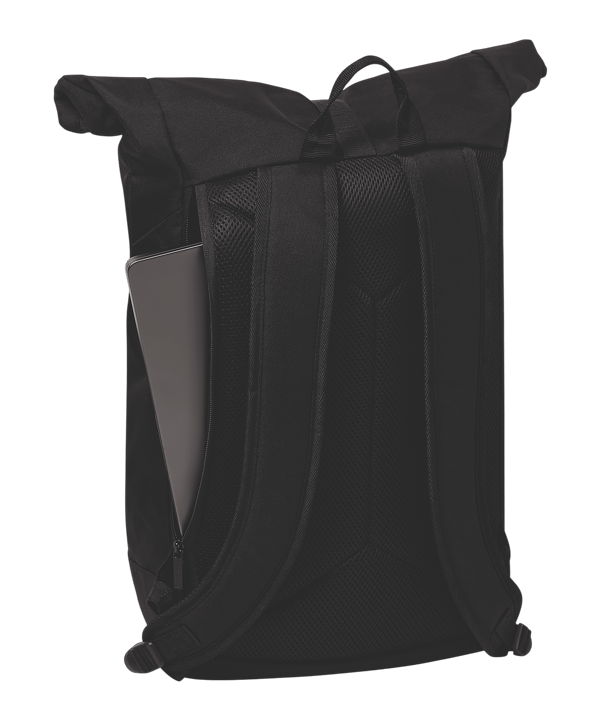 Erima Rolltop Rugzak Zwart Kschwarz - zwart
