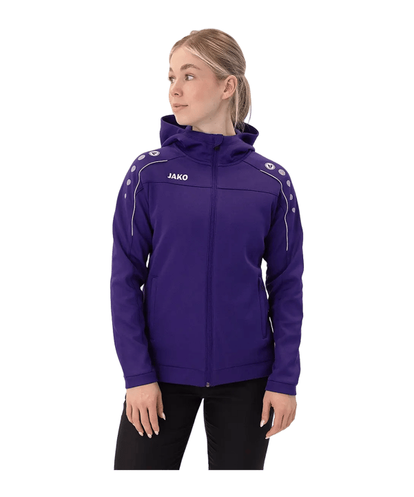 JAKO Classico Veste à capuche Femmes Violet C10 - violet