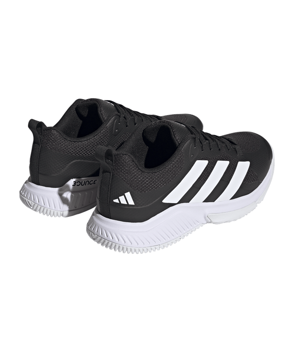 adidas Court Team Bounce 2.0 Schwarz Weiss - schwarz