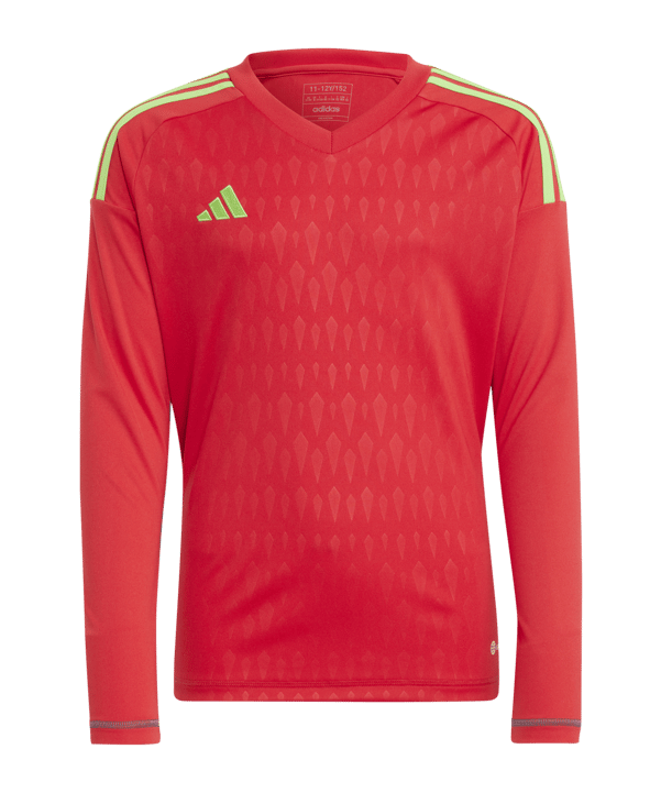 adidas Tiro 23 Competition Torwarttrikot Langarm Kids Rot - rot