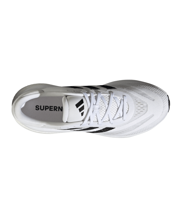 adidas Supernova 3 Weiss Schwarz Laufschuh - weiss