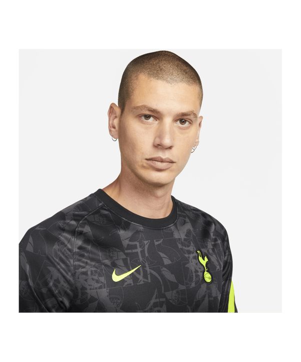 Nike Tottenham Hotspur Prematch Shirt 2021/2022 Schwarz F010 - schwarz