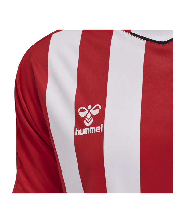 Hummel hmlCORE XK Striped Trikot Rot Weiss F3946 - rot