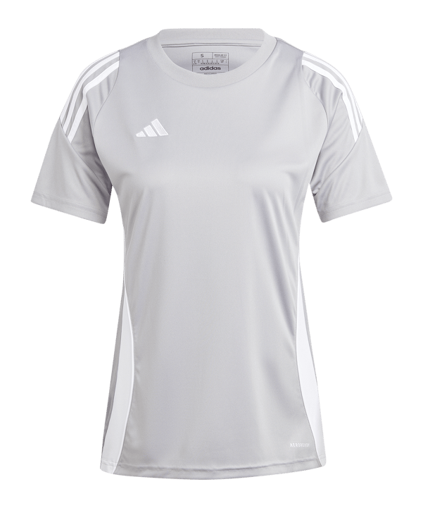 adidas Tiro 24 Trikot Damen Grau Weiss - grau