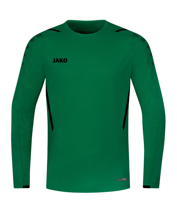 JAKO Challenge Sweatshirt Kids Grün Schwarz F201 - gruen