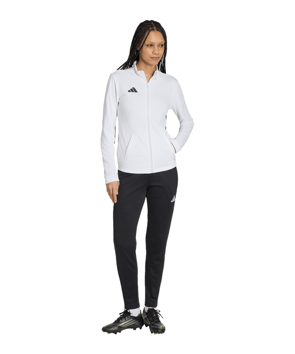 adidas Entrada 26 Trainingsjacke Damen Weiß - weiss