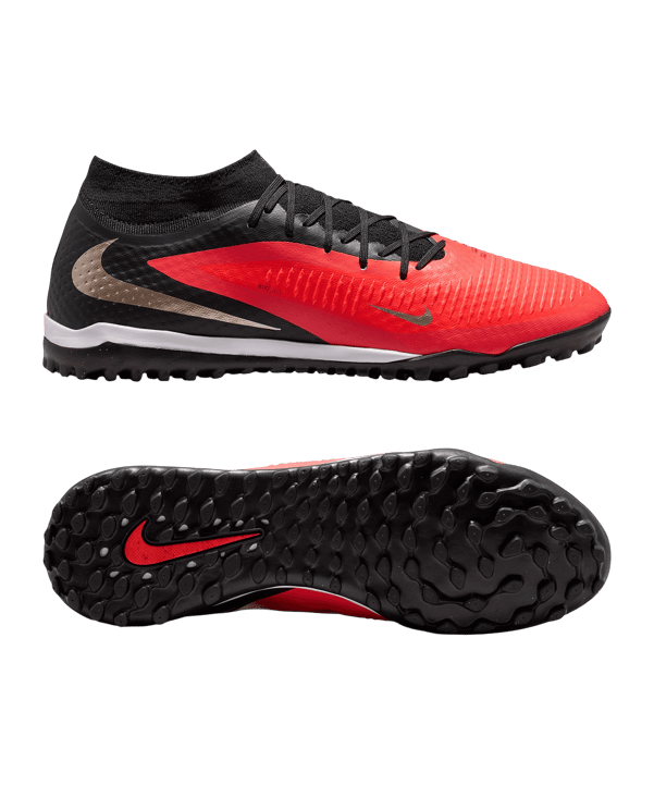 Nike Phantom 6 High Academy TF Break'Em Rosso C600 - rosso