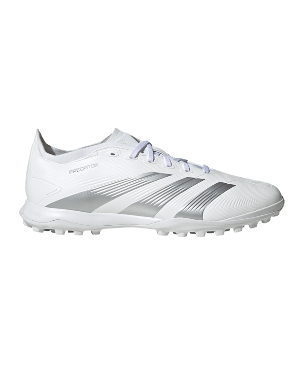 adidas Predator League TF Pearlized Weiss Silber Grau - weiss