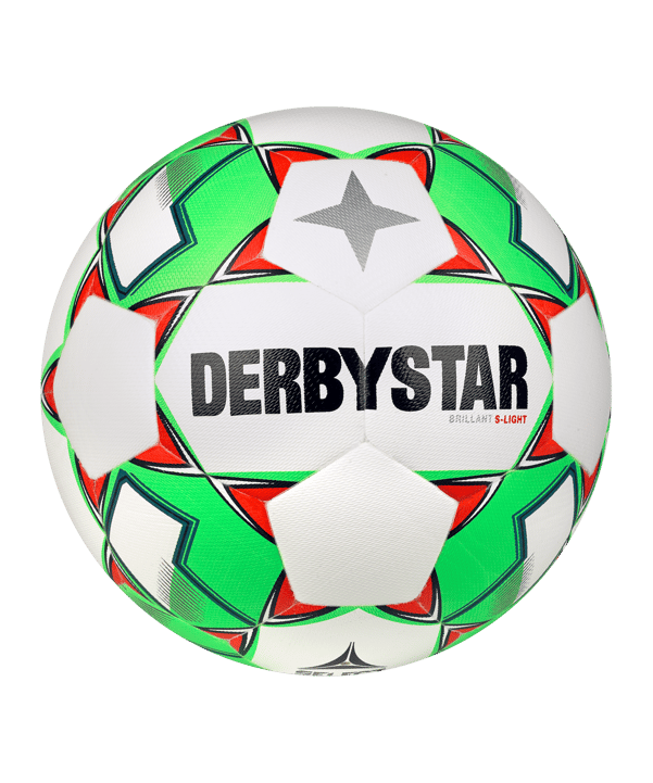 Derbystar Brillant DB S-Light 290g v23 Lightball Weiss Grün F149 - weiss