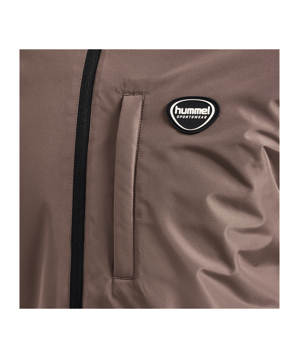 Hummel Lgc Henry Padded Jacke Grau F8109 - grau