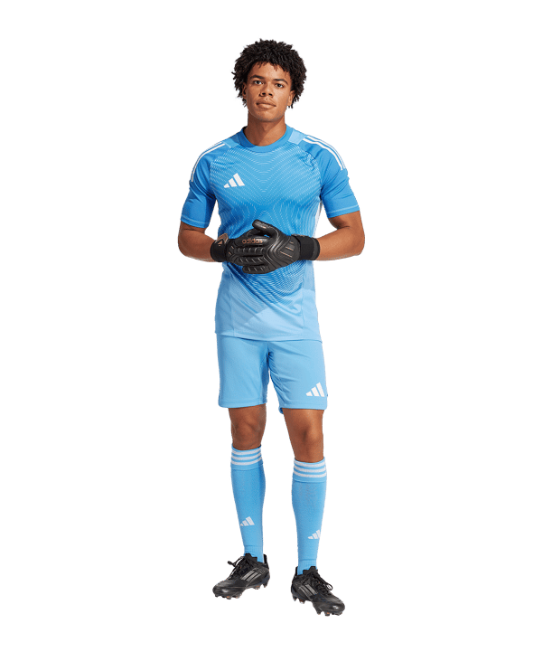 adidas Tiro 25 Pro Torwartshort Blau - blau