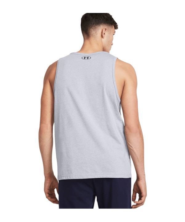 Under Armour Sportstyle Logo Tanktop Grau F035 - grau