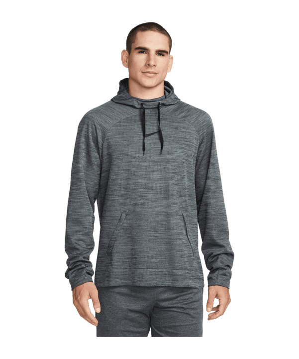 Nike Academy Hoody Grau Schwarz F065 - grau