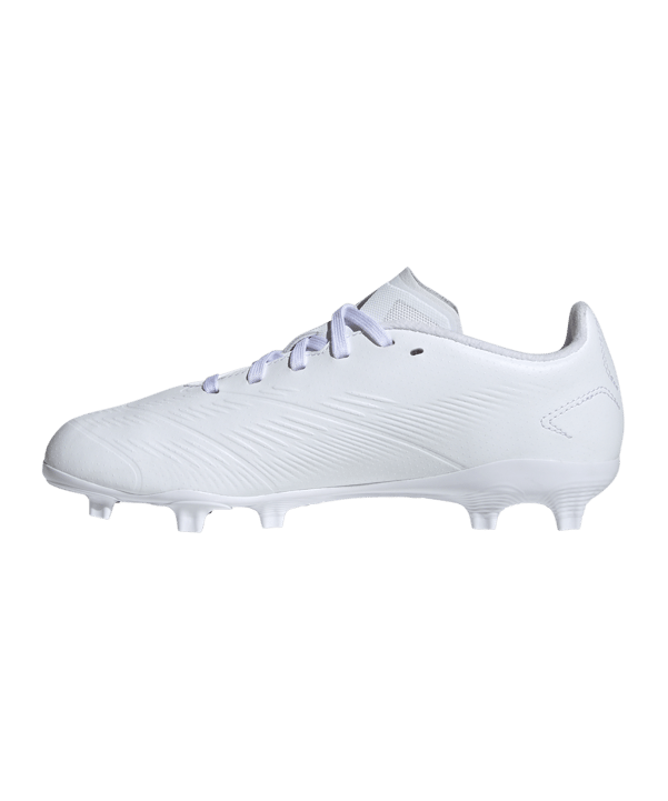 adidas Predator League FG Pearlized Kids Weiss Silber Weiss - weiss