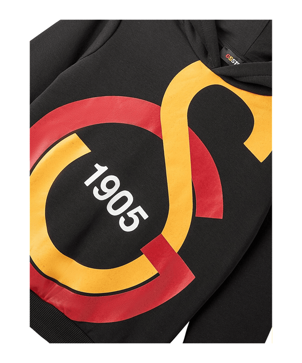 Galatasaray Istanbul Big Logo Sweatshirt Kids Schwarz - schwarz
