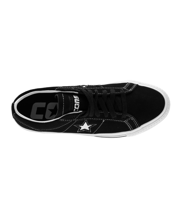 Converse One Star Pro Ox Schwarz - schwarz