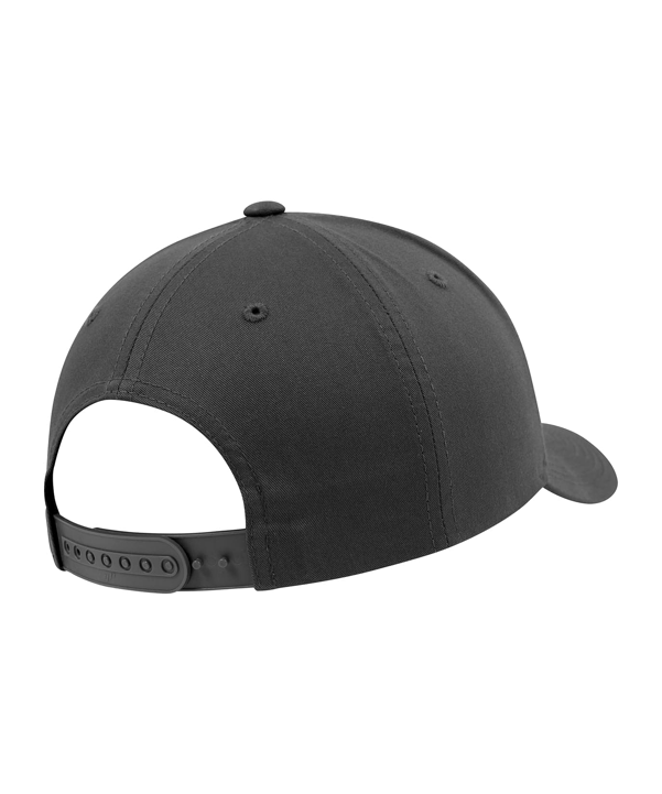 Merch Curved Classic Snapback Cap Charcoal - braun