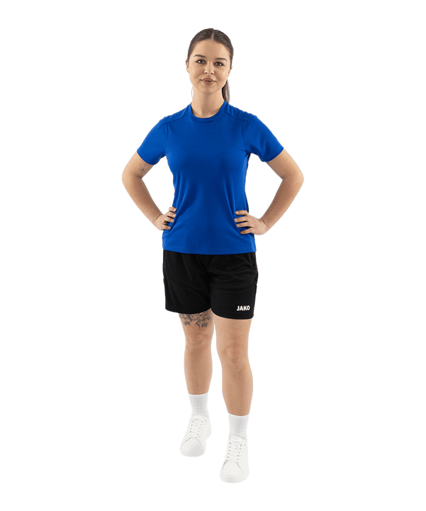 JAKO Uni T-Shirt Damen Blau F400 - blau