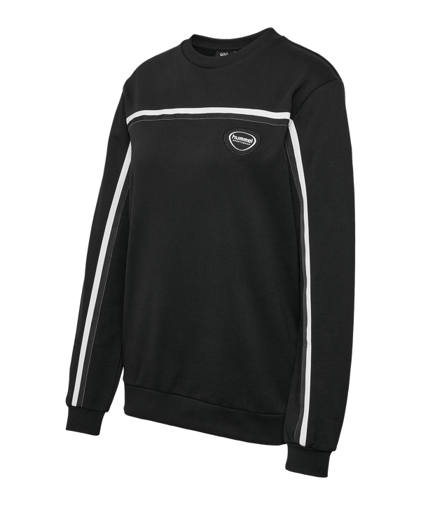 Hummel Lgc Mai Boxy Sweatshirt Damen Schwarz F2001 - schwarz