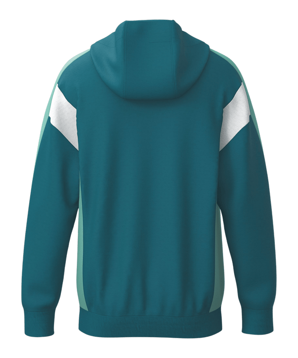 Erima Celebrate 125 Kapuzenjacke Blau Ftahitianbluemint - blau