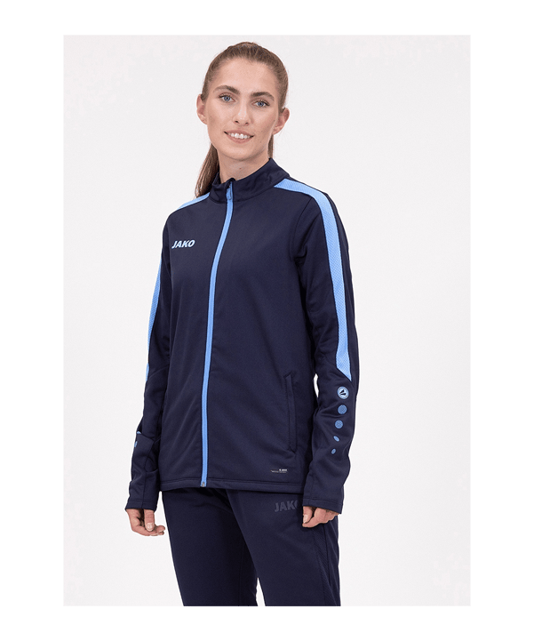 JAKO Power Giacca da allenamento Donna Blu C910 - blu