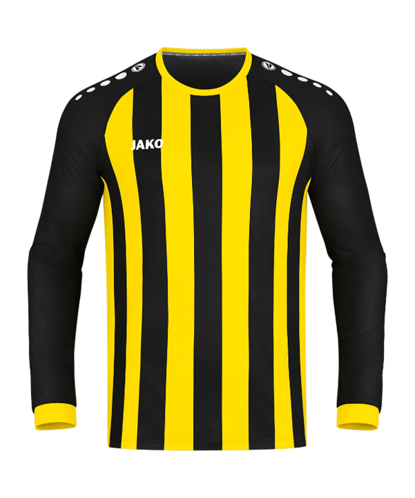 JAKO Inter Trikot langarm Kids Schwarz Gelb F803 - schwarz