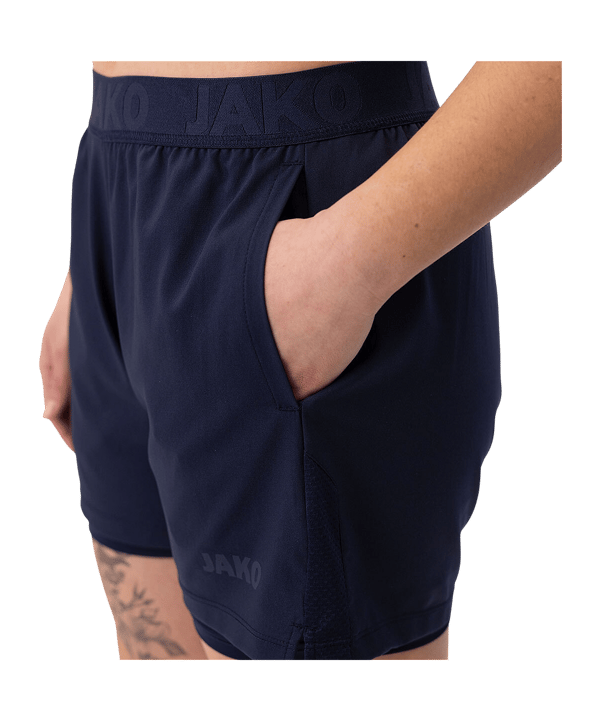 JAKO Power Short Damen Blau F900 - blau