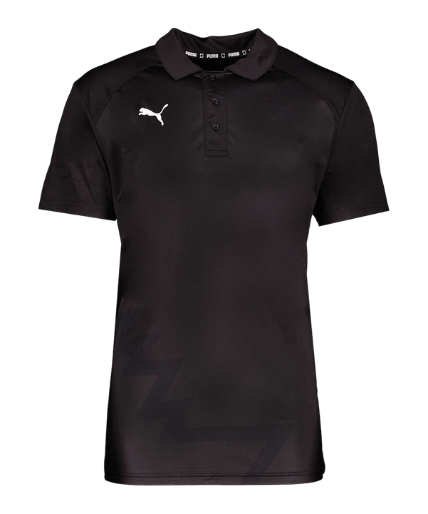 PUMA Hoops Team Polo Schwarz F01 - schwarz