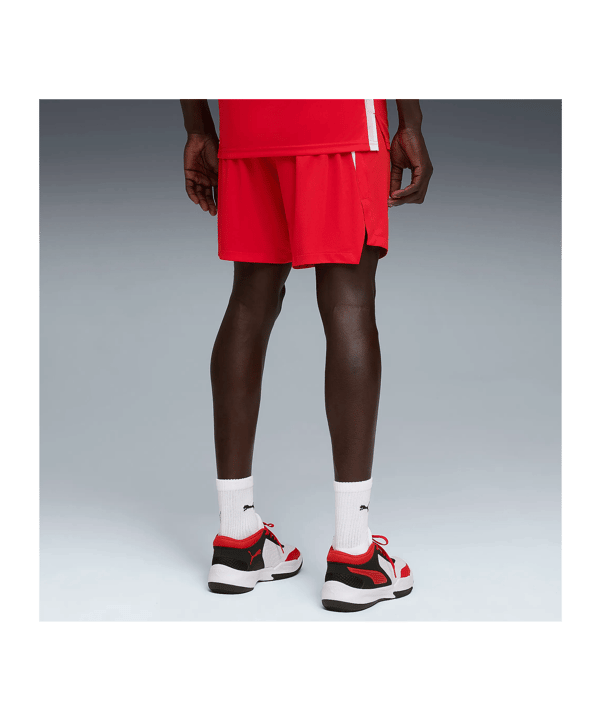 PUMA Teamjaws Starter Short Rot F04 - rot