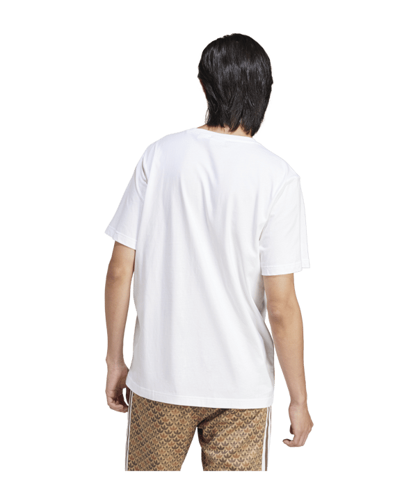 adidas Originals Monogram Graphic T-Shirt Weiss - weiss