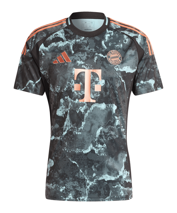 adidas FC Bayern München Trikot Away 2024/2025 Schwarz - schwarz