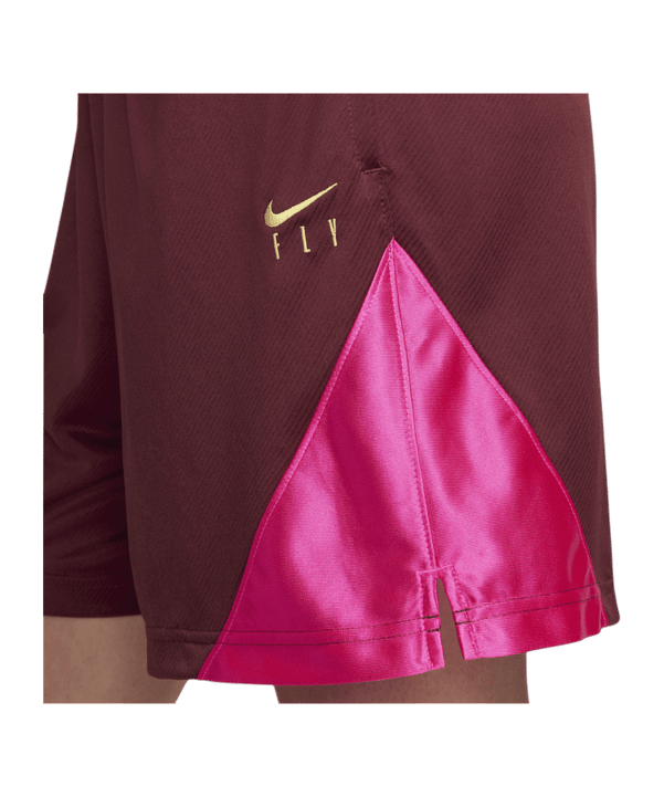 Nike ISoFly Basketball Short Damen Rot Pink F619