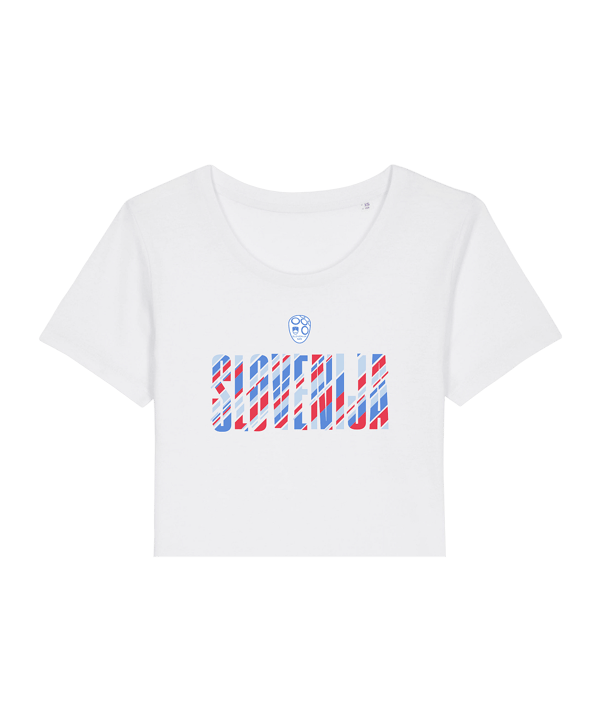 Nike NZS Slowenien NZSx11TS Slovenia T-Shirt Damen Weiß F100 - weiss