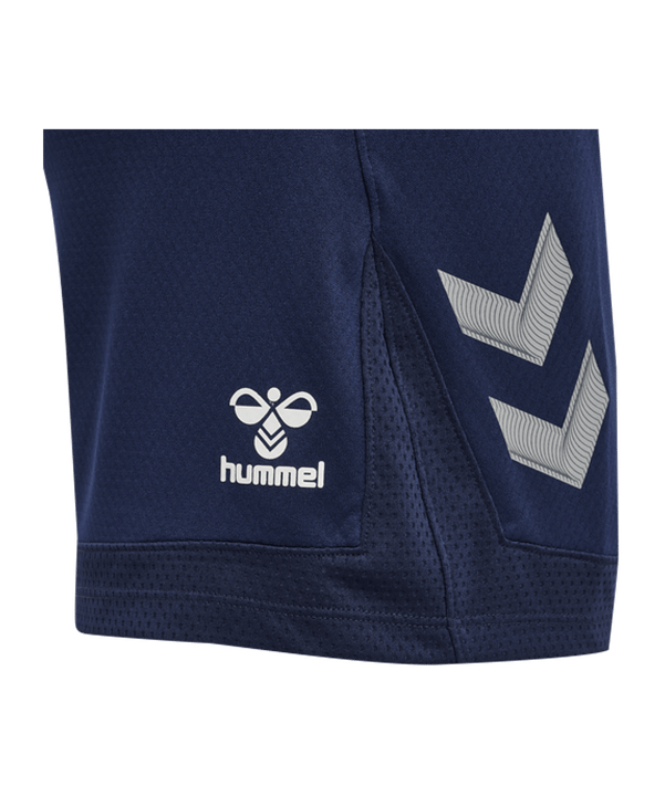 Hummel Lead Poly Shorts Damen Rot F3062 - rot