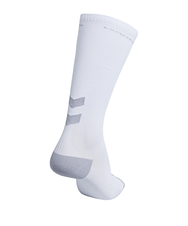 Hummel Elite Compression Sock Socken Weiss F9077 - weiss