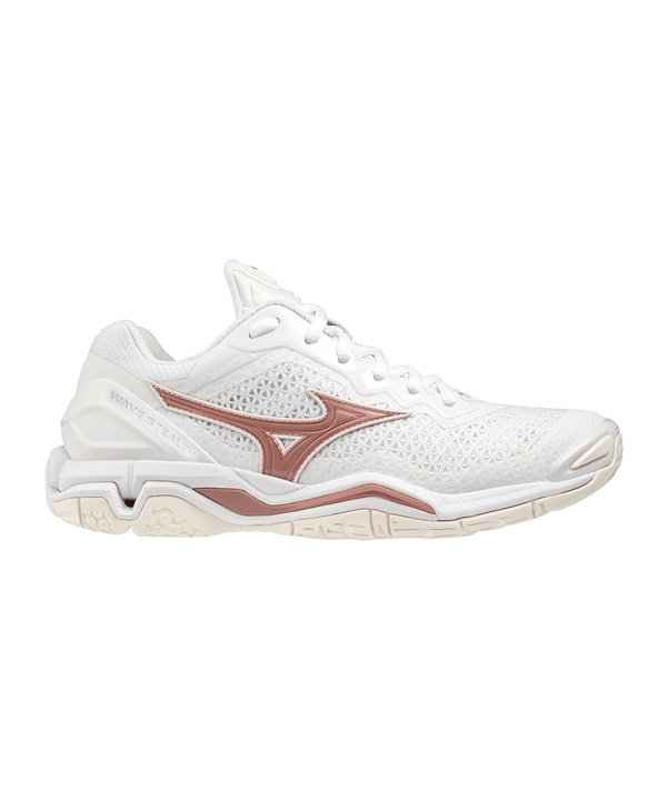 Mizuno Wave Stealth V Schuh Damen Weiss F36 - weiss