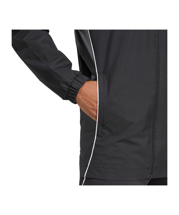 adidas Tiro 25 Competition Regenjacke Schwarz - schwarz