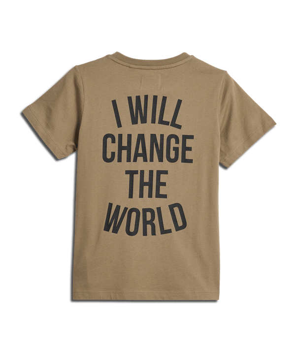Hummel Revolution T-Shirt Kids Braun F8075 - braun