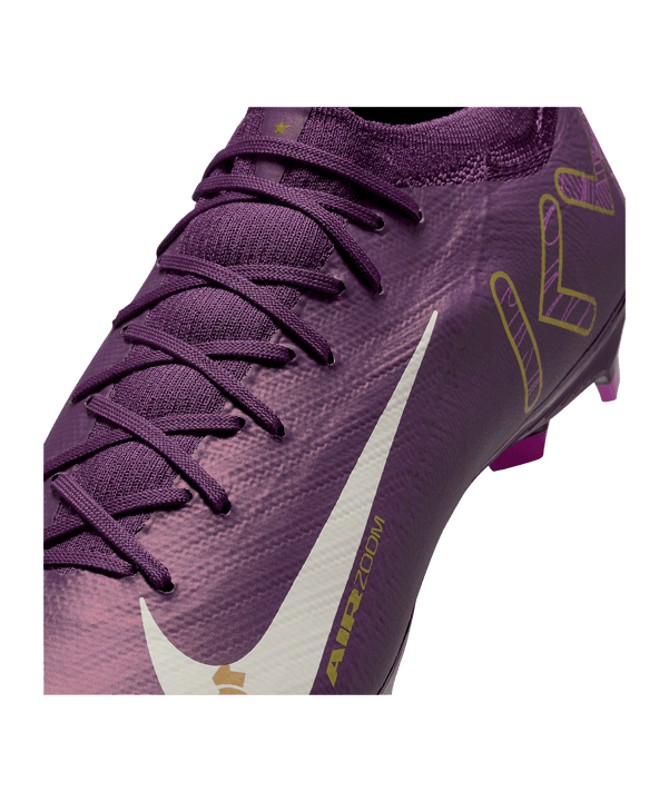 Nike Air Zoom Mercurial Vapor XVI Pro FG Kylian Mbappe Signature Lila F500 - lila