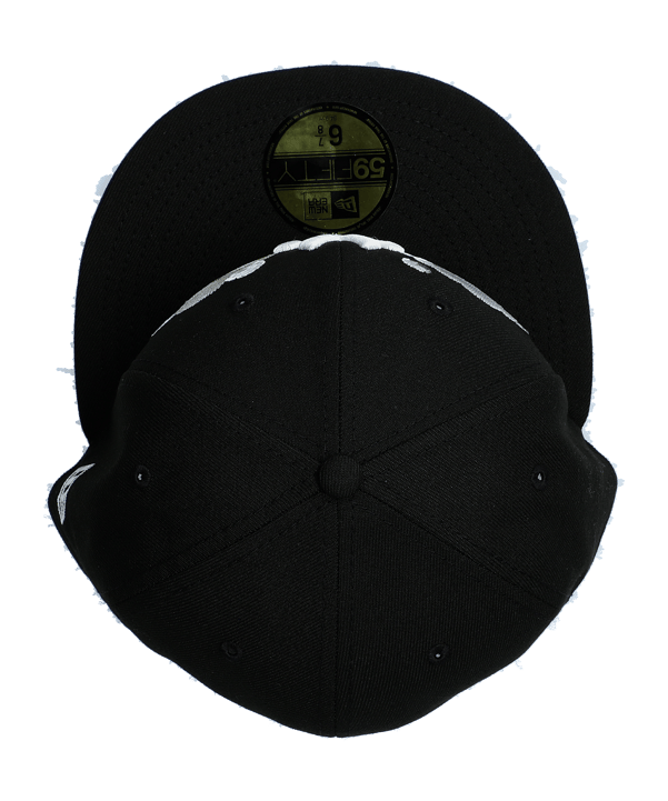 New Era MLB 59Fifty New York Yankees Nighttime Cap Schwarz - schwarz