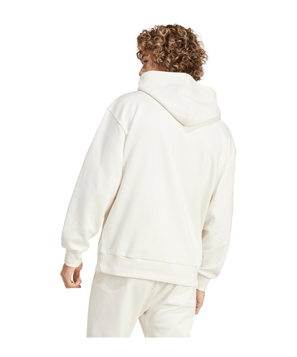 adidas All SZN Fleece Graphic Hoody Weiß - weiss