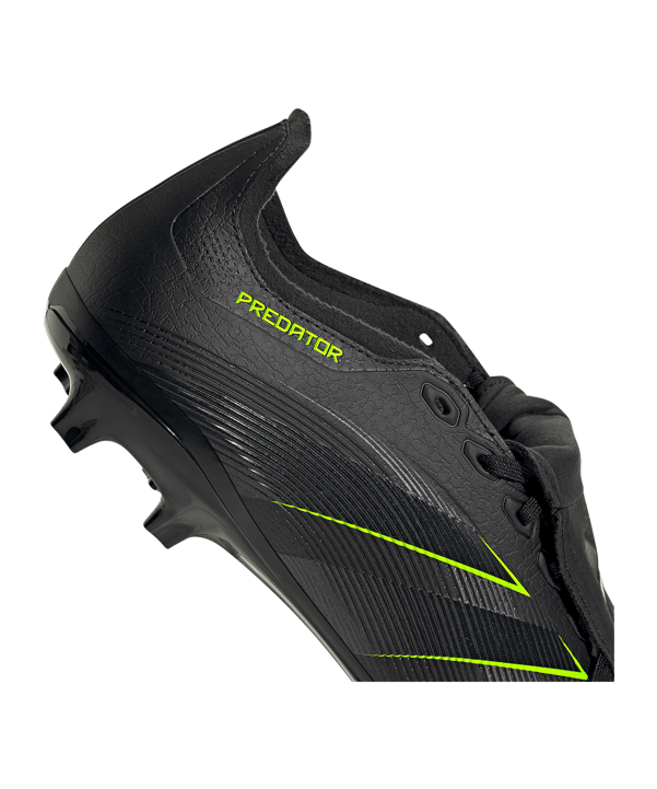 adidas Predator League FG/MG Electric Stealth Schwarz - schwarz
