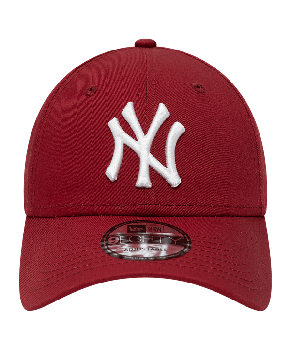 New Era NY Yankees 9Forty Cap Rot Weiss - rot