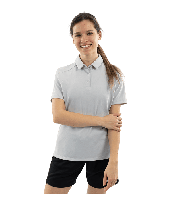JAKO Uni Polo Damen Grau F522 - grau