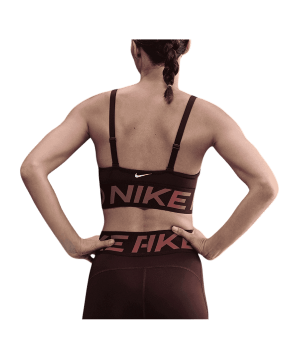 Nike Pro Indy Plunge Sport-BH Dames Rood K652 - rood