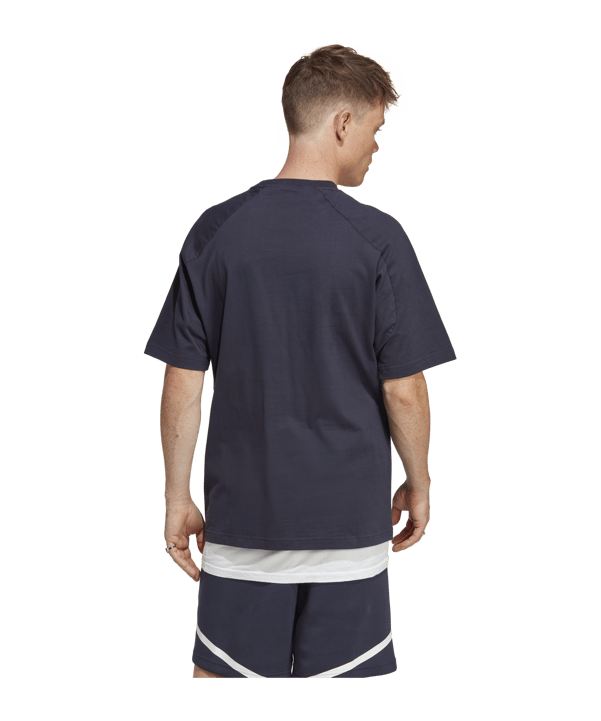 adidas Designed 4 Gameday Tee Blue - blau