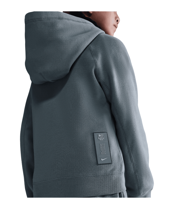 Nike FC Barcelona NSW Air Hoody Kids Grau F084 - grau