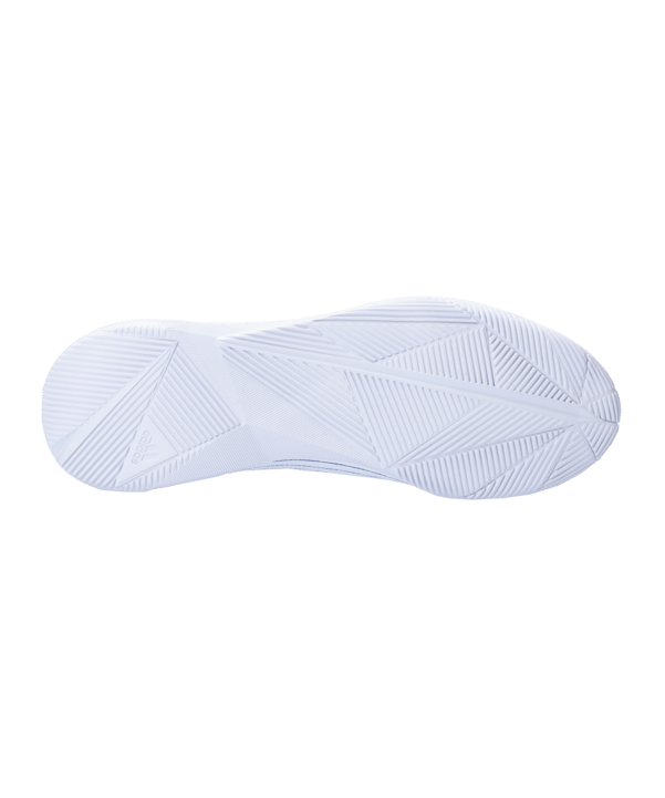 adidas Predator EDGE.3 IN Halle Diamond Edge J Kinder Weiss Blau - weiss