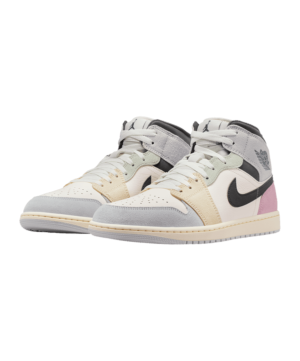 Jordan Air Jordan 1 Mid SE Sail Pastels Weiß F100 - weiss