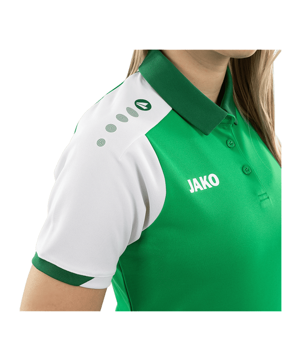 JAKO Dynamic Polo Damen Grün F204 - gruen